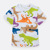 Camiseta Dinosaurio Para Niño